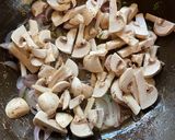 A picture of step 2 of Creamy Mushroom Rice.