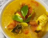 Foto langkah ke 4 dari resep Sup ikan Kerapu Daun Kedondong.