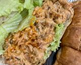 Gambar langkah 3 resipi Croissant Tuna Mayonis.