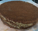 Foto del paso 4 de la receta: Tarta fácil de chocolate, cacahuete y café