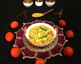 A picture of step 6 of Coconut Chana Dal.