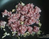 รูปขั้นตอนการทำที่ 1 ของ ข้าวราดหมูสับผัดขิง