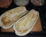 Darált hússal töltött padlizsán 🍆 recept fázis 1 fotója