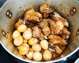 Hình bước làm 4 của món Sườn non rim tắc