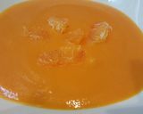Foto del paso 5 de la receta Crema de zanahoria y mandarina