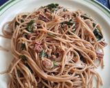 Foto del paso 7 de la receta: Espagueti con acelgas y nuez en una olla
