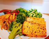 Foto del paso 11 de la receta: Pollo al limón con verduras al vino y espaguetis de calabacín