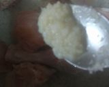 A picture of step 1 of Jhat phat yakhni pulao.