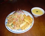 Foto del paso 2 de la receta Torreja de langostinos | Estilo James Salaz