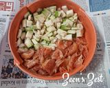 A picture of step 3 of Thai Guava and Grapefruit Salad.