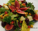 Foto del paso 4 de la receta: Ensalada con higos y granada