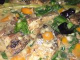 Ikan Bandeng Goreng Kuah Santan