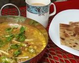 A picture of step 8 of Aloo cholay ka salan (sehri special).