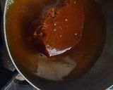 A picture of step 1 of Semolina pudding 🍮.