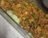 صورة لخطوة 4 من وصفة صينية البطاطس بخلطة الدجاج على طريقتي😊😋🥘
