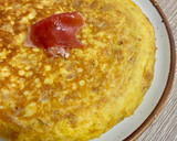 Foto del paso 4 de la receta: Tortilla de croissant con jamón ibérico