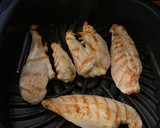 A picture of step 1 of Pizza chicken.
