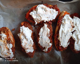 A picture of step 8 of Sweet Potato Boats with Cream Cheese Sauce with Mint and Lime.
