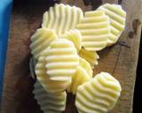 Rigged potato crisps recipe step 1 photo
