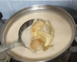 Foto langkah ke 12 dari resep Sokko Durian / Ketan Kuah Durian.