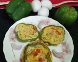 A picture of step 4 of Egg Capsicum Rings.