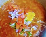 A picture of step 8 of Manchurian Chaat.