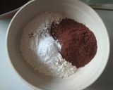 Foto langkah ke 3 dari resep Brownies Kukus Choco Marble.