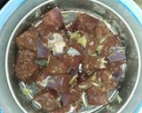A picture of step 1 of Masala kelaji.