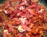Foto del paso 12 de la receta Judías verdes con cebolla y jamón gratinadas