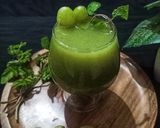 A picture of step 5 of Green Grapes Juice.