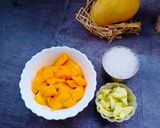 इंस्टेंट मैंगो फ्रूटी(Instant Mango Frooti Recipe in hindi) रेसिपी चरण 1 फोटो