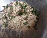 A picture of step 1 of Shahi Gatta Curry.