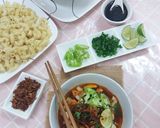Gambar langkah 6 resipi Makaroni berkuah.