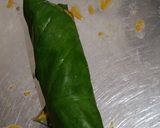 A picture of step 2 of અળવી ના પાતરા.