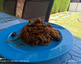 Foto del paso 4 de la receta: Udon con pulpo, zanahoria y espárragos