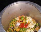 A picture of step 5 of Panchratan Khichdi.