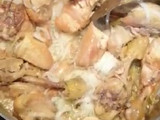 Pollo al mundet