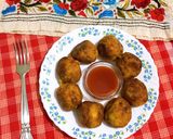 A picture of step 10 of Cheese Fish Balls.
