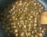 A picture of step 4 of Pindi Chole.