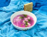 Hình bước làm 3 của món Canh Khoai Tím Nấu Thịt Xay