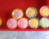 Foto langkah ke 7 dari resep Rainbow cake kukus (2 telur) ekonomis ^^.
