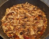 Tócsniba bújtatott csirkés ragu recept fázis 3 fotója