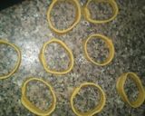 A picture of step 2 of Spicy ring crackers.