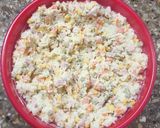 Foto del paso 2 de la receta: 🌸 Ensalada de arroz primavera - arroz, arvejas, choclo, zanahoria y jamón 🌸