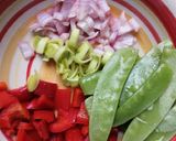 Foto del paso 7 de la receta: Cerdo agridulce con arroz chino