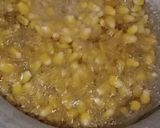 A picture of step 1 of Corn chaat.
