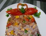 Foto langkah ke 5 dari resep Nasi Goreng Merah Putih.