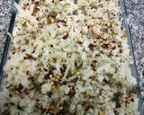 A picture of step 8 of Stuffed Shell lasagna.