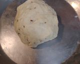 A picture of step 3 of Namak pare 🌺.