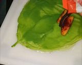 Foto langkah ke 6 dari resep Dadar Gulung Pandan Pisang Coklat.